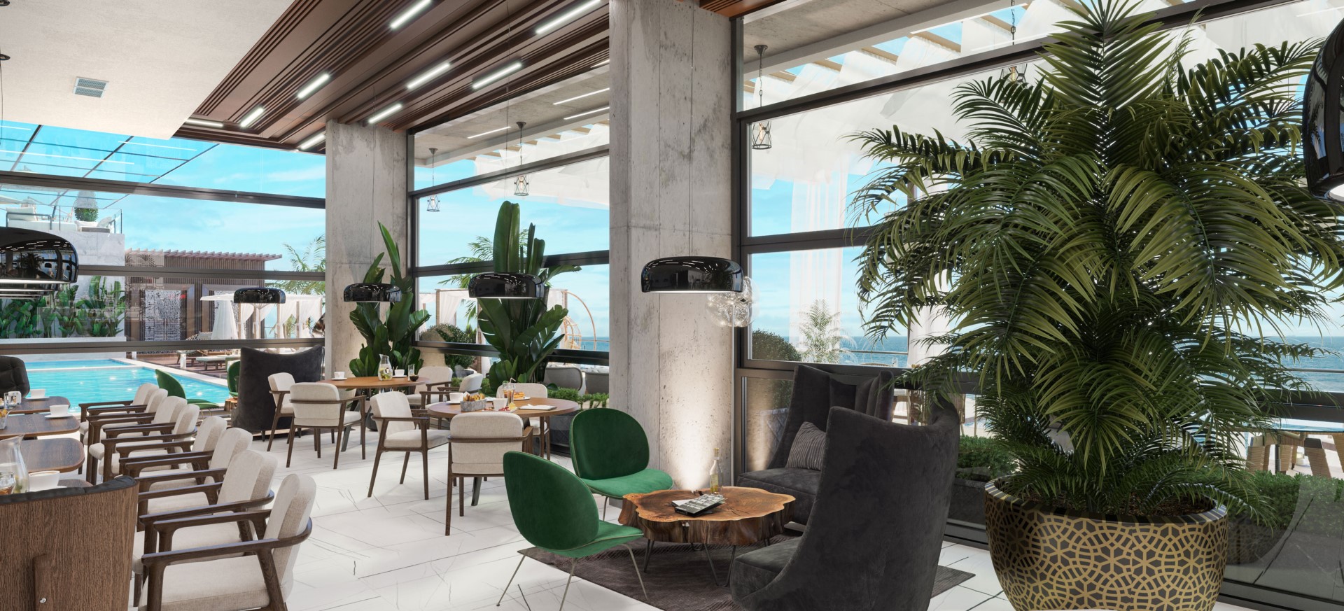 Batumi Rezydencja apartament nad samym brzegiem, widokiem na Morze Czarne i góry (26)