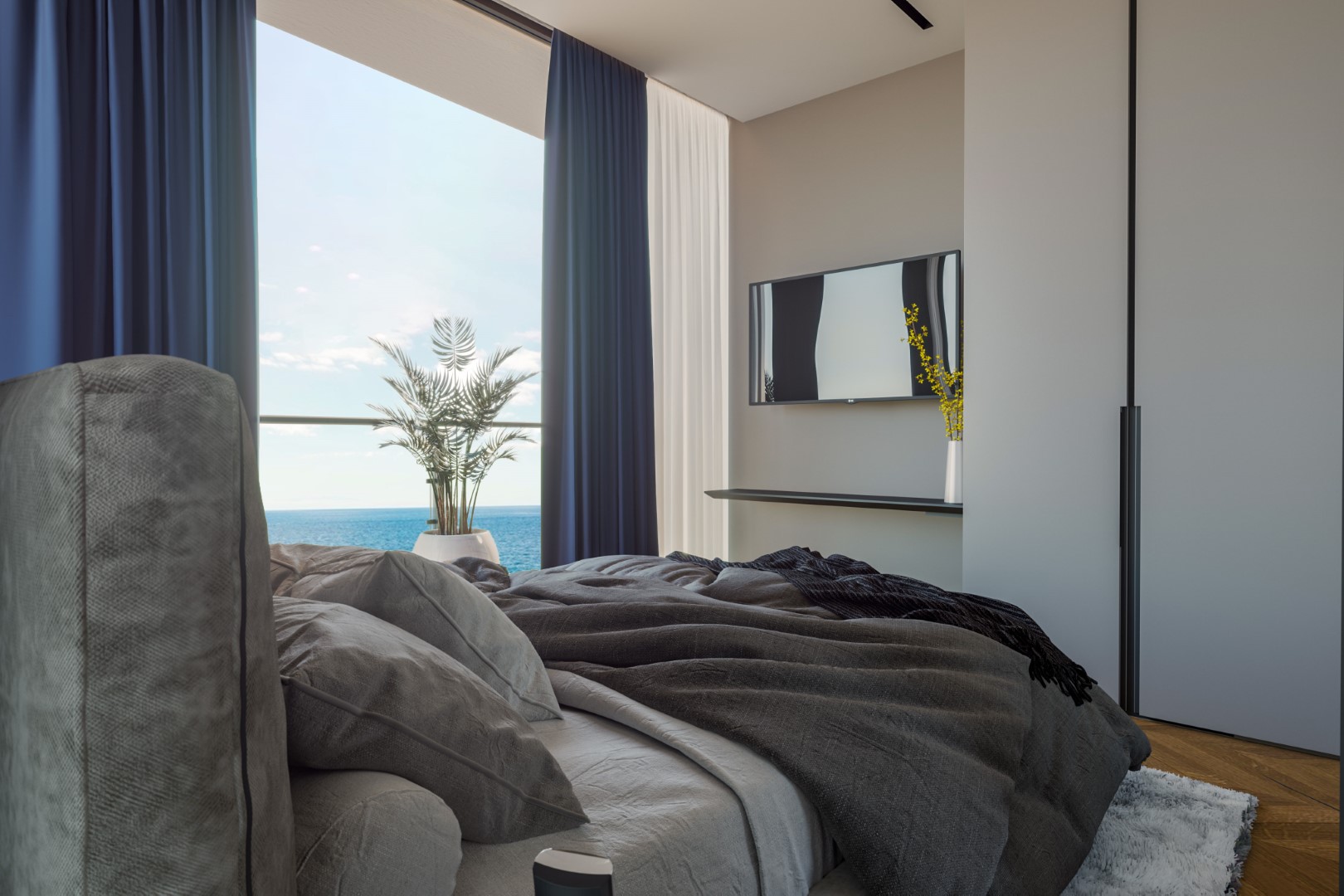 Batumi Rezydencja apartament nad samym brzegiem, widokiem na Morze Czarne i góry (42)