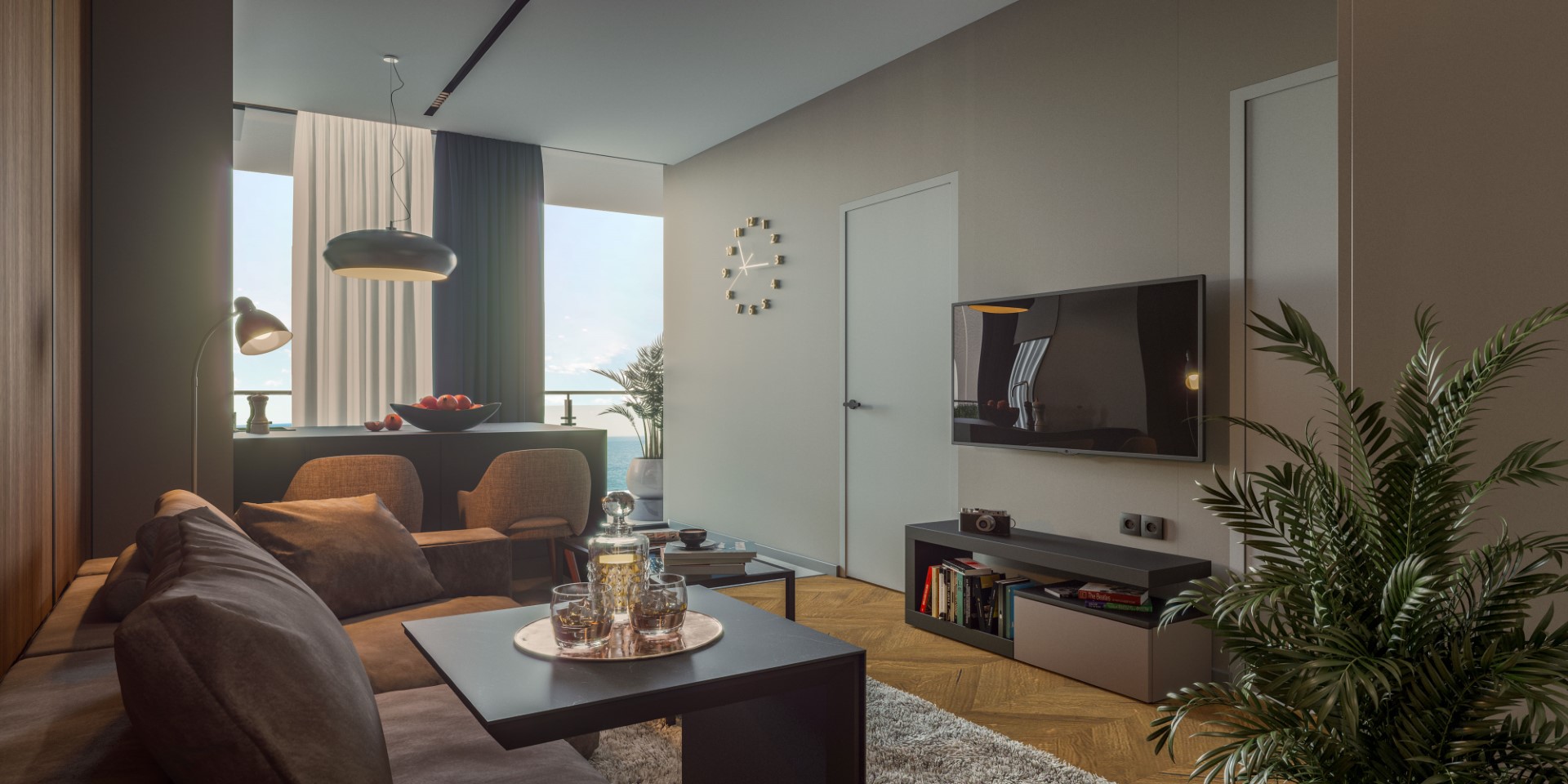 Batumi Rezydencja apartament nad samym brzegiem, widokiem na Morze Czarne i góry (43)