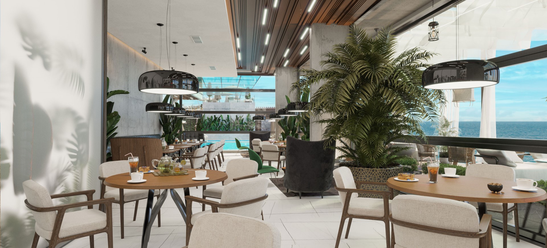 Batumi Rezydencja apartament nad samym brzegiem, widokiem na Morze Czarne i góry (47)